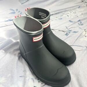 Hunter Black Rain Boots woman